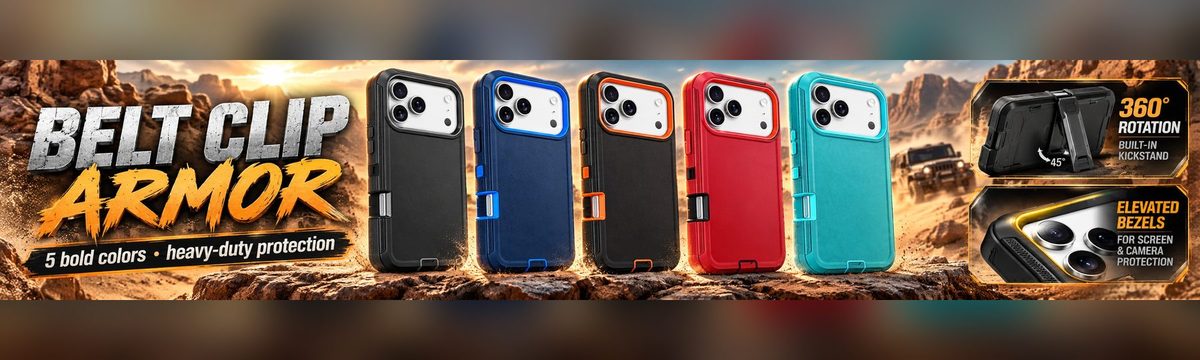 Belt Clip Armor — Heavy-Duty Holster Case